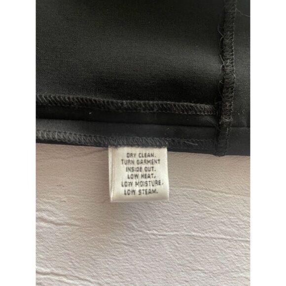 St John Caviar Cropped Ankle Pants Slacks Women Size 8 Black - Picture 9 of 9